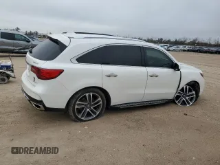 2017 Acura MDX w/Advance Pkg with VIN 5FRYD4H89HB014502, listed as a Copart auction lot 47107355 with 103,737 mi miles and Salvage Title. Bid and sale history available at carsss.com. Image 3.