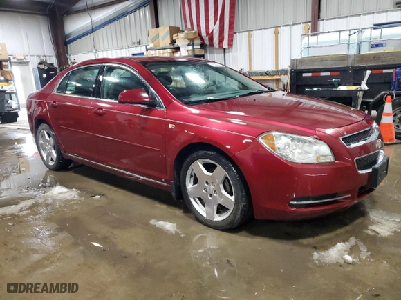 2008 Chevrolet Malibu LT w/2LT with VIN 1G1ZJ57778F181622, listed as a Copart auction lot 45554445 with 85,903 mi miles and Salvage Title. Bid and sale history available at carsss.com. Image 4.