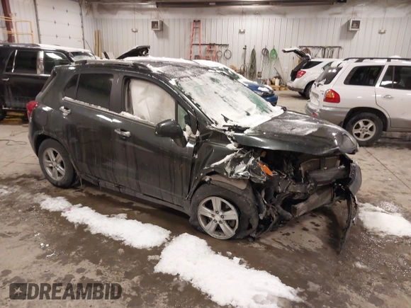 2019 Chevrolet Trax LT z VIN 3GNCJLSB9KL345048, wystawiony jako IAAI lot #41599824 z przebiegiem Nie podano mil oraz . Historia ofert i sprzedaży dostępna na DreamBid. Obrazek 1.