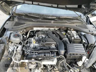 2024 Volkswagen Jetta SE with VIN 3VW7M7BU7RM020488, listed as a Copart auction lot 48544855 with 16,499 mi miles and Salvage title. Bid and sale history available at DreamBid. Image 12.