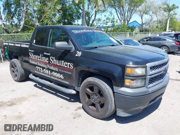 2015 Chevrolet Silverado 1500 LS with VIN 1GCRCPEH6FZ398471, listed as a IAAI auction lot 42015821 with 126,679 mi miles and . Bid and sale history available at DreamBid. Image 1.