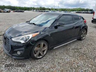 2013 Hyundai Veloster Turbo with VIN KMHTC6AE2DU177578, listed as a Copart auction lot 60901785 with Not provided miles and Salvage title. Bid and sale history available at DreamBid. Image 1.