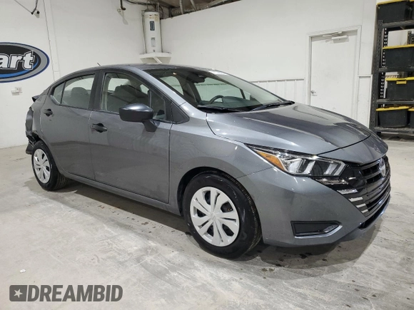 2024 Nissan Versa S with VIN 3N1CN8DV1RL920144, listed as a Copart auction lot 50057465 with 16,271 mi miles and Non Repairable. Bid and sale history available at DreamBid. Image 4.