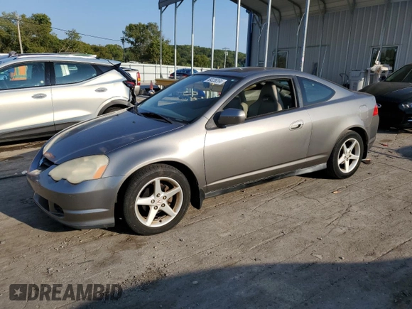 2002 Acura RSX Auto with VIN JH4DC54832C029739, listed as a Copart auction lot 69326204 with 0 mi miles and Salvage Title. Bid and sale history available at carsss.com. Image 1.