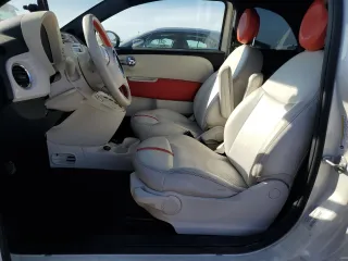 2015 FIAT 500e with VIN 3C3CFFGE8FT620367, listed as a Copart auction lot 85784474 with 50,765 mi miles and Clean Title. Bid and sale history available at carsss.com. Image 7.