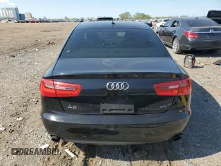 2015 Audi A6 Premium Plus with VIN WAUGFAFC9FN035214, listed as a Copart auction lot 56355095 with 164,766 mi miles and Salvage title. Bid and sale history available at DreamBid. Image 6.