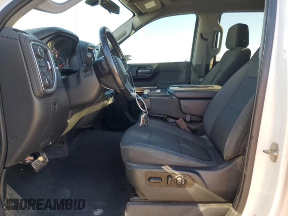 2020 Chevrolet Silverado 1500 LT with VIN 3GCUYDED2LG235951, listed as a Copart auction lot 47885275 with 138,303 mi miles and Salvage Title. Bid and sale history available at DreamBid. Image 7.