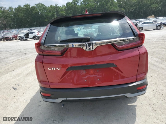 2020 Honda CR-V LX with VIN 5J6RW1H23LA010449, listed as a Copart auction lot 54131545 with 26,934 mi miles and Non Repairable. Bid and sale history available at carsss.com. Image 6.
