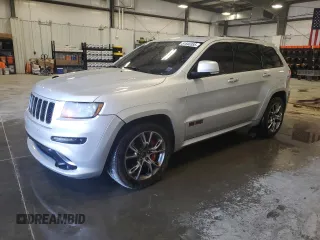 2012 Jeep Grand Cherokee SRT8 with VIN 1C4RJFDJ2CC105829, listed as a Copart auction lot 51840385 with 142,146 mi miles and Clean Title. Bid and sale history available at carsss.com. Image 1.