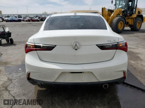 2022 Acura ILX Premium with VIN 19UDE2F71NA004614, listed as a Copart auction lot 51388715 with 52,263 mi miles and Salvage Title. Bid and sale history available at DreamBid. Image 6.
