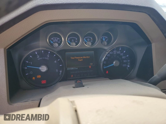 2012 Ford F-250 XL with VIN 1FT7W2BT4CEA56482, listed as a Copart auction lot 56206665 with 231,585 mi miles and Salvage title. Bid and sale history available at DreamBid. Image 9.