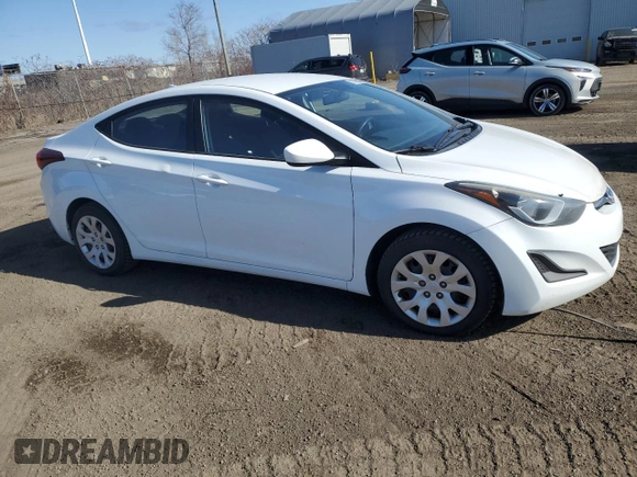 2016 Hyundai Elantra SE with VIN 5NPDH4AE8GH683400, listed as a Copart auction lot 51216025 with 179,569 mi miles and Salvage title. Bid and sale history available at DreamBid. Image 4.