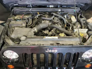 2008 Jeep Wrangler Sahara с VIN 1J8FA54168L613041, выставлен на аукционе Copart как лот 46603275 с пробегом 118 849 миль миль и Списание • Salvage title. История ставок и продаж доступна на DreamBid. Изображение 12.