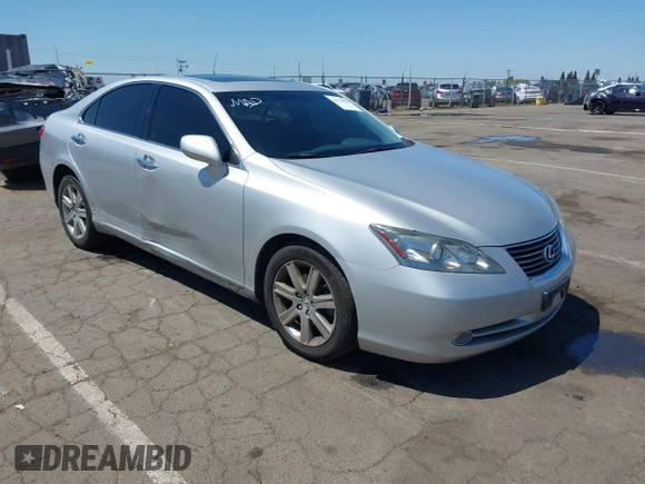 2008 Lexus ES 350 with VIN JTHBJ46G982269291, listed as a IAAI auction lot 42114868 with 81,376 mi miles. Bid and sale history available at carsss.com. Image 1.
