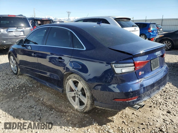 2017 Audi S3 Premium Plus z VIN WAUB1GFFXH1058761, wystawiony jako Copart lot #48205745 z przebiegiem 93 874 mil mil oraz Szkoda całkowita • Salvage title. Historia ofert i sprzedaży dostępna na DreamBid. Obrazek 2.