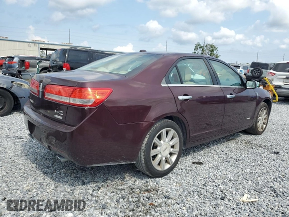 2012 Lincoln MKZ Hybrid with VIN 3LNDL2L39CR836402, listed as a Copart auction lot 55930985 with 156,630 mi miles and Salvage title. Bid and sale history available at DreamBid. Image 3.