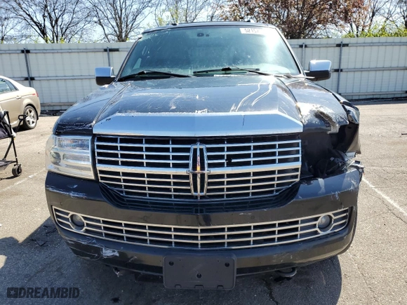 2012 Lincoln Navigator with VIN 5LMJJ2J57CEL00917, listed as a Copart auction lot 52157375 with 170,913 mi miles and Salvage Title. Bid and sale history available at carsss.com. Image 5.