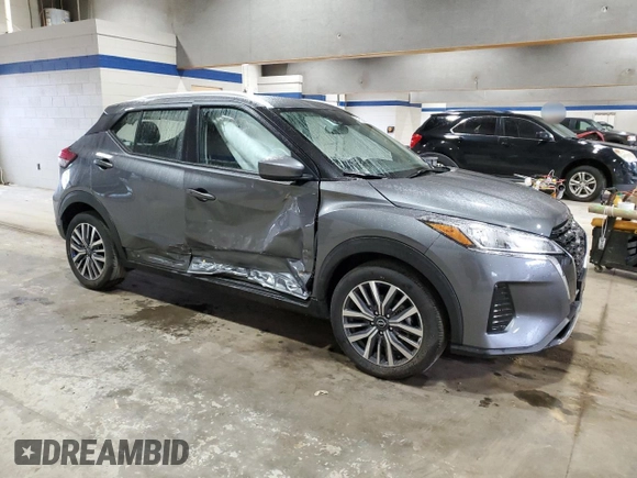 2024 Nissan Kicks SV with VIN 3N1CP5CV3RL548655, listed as a Copart auction lot 53241775 with 18,752 mi miles and Salvage Title. Bid and sale history available at carsss.com. Image 4.