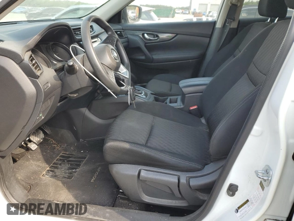 2017 Nissan Rogue S with VIN KNMAT2MT1HP501378, listed as a Copart auction lot 52595215 with 118,894 mi miles and Salvage Title. Bid and sale history available at DreamBid. Image 7.