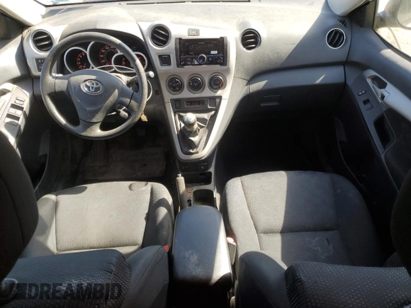 2010 Toyota Matrix S with VIN 2T1KE4EE9AC035889, listed as a Copart auction lot 54333535 with 166,206 mi miles and Salvage Title. Bid and sale history available at DreamBid. Image 8.