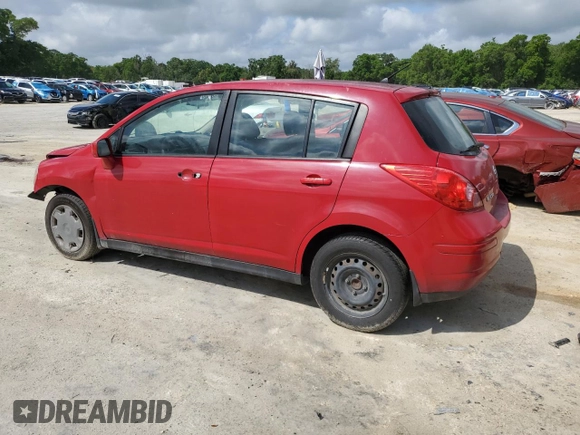 2010 Nissan Versa 1.8 SL with VIN 3N1BC1CP7AL437709, listed as a Copart auction lot 50507355 with 95,549 mi miles and Non Repairable. Bid and sale history available at carsss.com. Image 2.