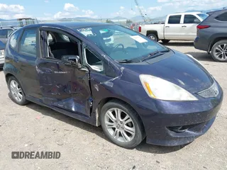 2009 Honda Fit Sport with VIN JHMGE88469S046373, listed as a IAAI auction lot 42555135 with 212,206 mi miles and . Bid and sale history available at DreamBid. Image 1.