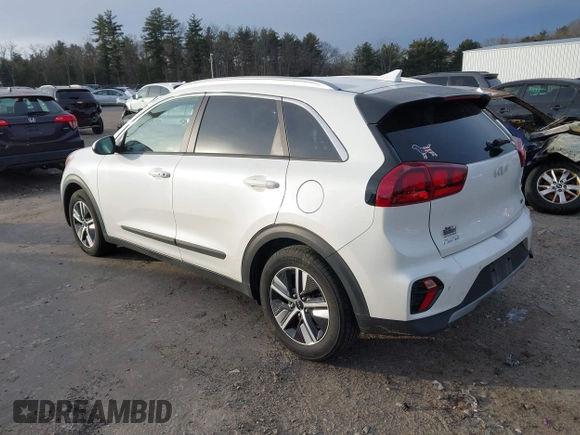 2022 Kia Niro LX with VIN KNDCB3LC6N5524214, listed as a IAAI auction lot 41259745 with 46,815 mi miles. Bid and sale history available at carsss.com. Image 3.