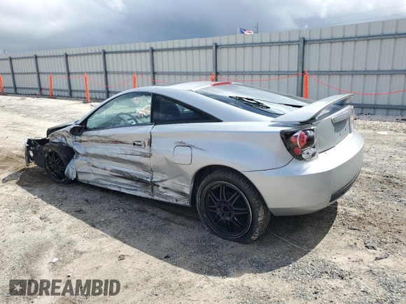 2003 Toyota Celica GT z VIN JTDDR32T730157268, wystawiony jako Copart lot #68884804 z przebiegiem 209 728 mil mil oraz Nie do naprawy • Non repairable. Historia ofert i sprzedaży dostępna na DreamBid. Obrazek 2.