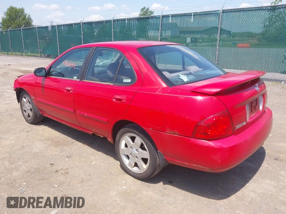 2006 Nissan Sentra S z VIN 3N1CB51D46L586139, wystawiony jako IAAI lot #42466684 z przebiegiem 157 330 mil mil oraz . Historia ofert i sprzedaży dostępna na DreamBid. Obrazek 3.