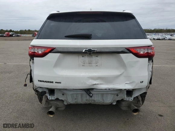 2019 Chevrolet Traverse LT Cloth with VIN 1GNEVGKW9KJ116156, listed as a Copart auction lot 52923885 with 104,747 mi miles and Salvage Title. Bid and sale history available at carsss.com. Image 6.