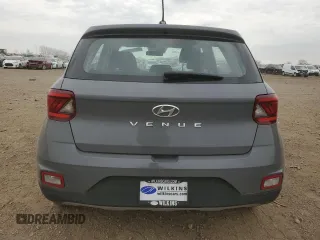 2023 Hyundai Venue SE with VIN KMHRB8A30PU213425, listed as a Copart auction lot 53613055 with 25,358 mi miles and Salvage title. Bid and sale history available at DreamBid. Image 6.