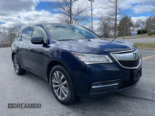 2014 Acura MDX Tech Pkg with VIN 5FRYD4H46EB002929, listed as a Copart auction lot 53697895 with 285,923 mi miles and Clean Title. Bid and sale history available at carsss.com. Image 1.
