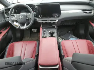 2023 Lexus RX 500h F Sport Performance z VIN 2T2BCMEA7PC008410, wystawiony jako Copart lot #62013635 z przebiegiem 7 720 mil mil oraz Czysty tytuł • Clean title. Historia ofert i sprzedaży dostępna na DreamBid. Obrazek 8.