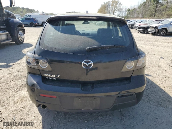 2008 Mazda Mazda3 s Grand Touring with VIN JM1BK343281105489, listed as a Copart auction lot 51212195 with 232,666 mi miles and Salvage Title. Bid and sale history available at carsss.com. Image 6.