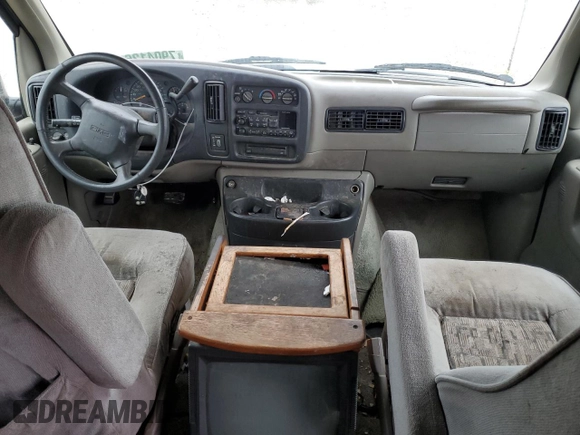 1999 GMC Savana z VIN 1GDFG15R3X1157847, wystawiony jako Copart lot #79041264 z przebiegiem 208 719 mil mil oraz Szkoda całkowita • Salvage title. Historia ofert i sprzedaży dostępna na DreamBid. Obrazek 8.