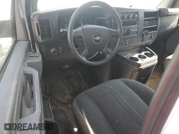 2022 Chevrolet Express Cargo with VIN 1GCWGAFP4N1140862, listed as a Copart auction lot 56500355 with 73,809 mi miles and Salvage title. Bid and sale history available at DreamBid. Image 8.