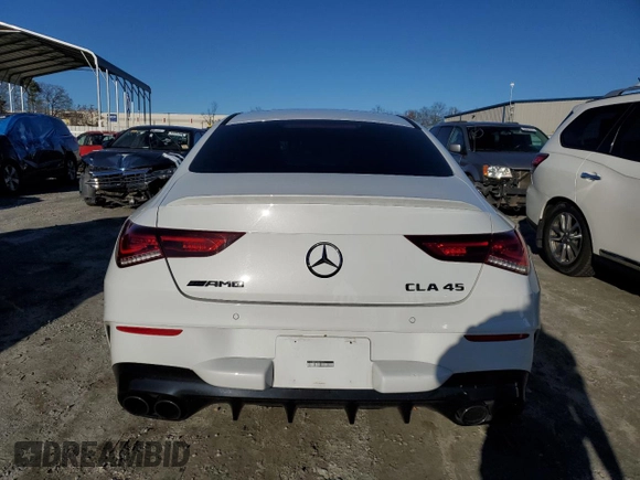 2023 Mercedes-Benz CLA 45 AMG with VIN W1K5J5DB3PN379445, listed as a Copart auction lot 41185944 with Not Provided miles and . Bid and sale history available at DreamBid. Image 6.