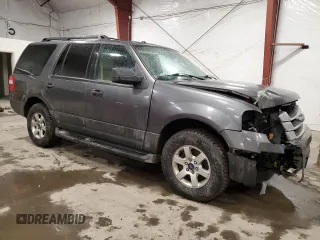 2015 Ford Expedition XL with VIN 1FMJU1GT7FEF45778, listed as a Copart auction lot 41835045 with 39,179 mi miles and Salvage title. Bid and sale history available at DreamBid. Image 4.