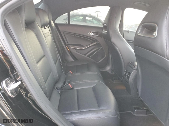 2018 Mercedes-Benz CLA with VIN WDDSJ4EB8JN567770, listed as a Copart auction lot 46662715 with 76,600 mi miles and Salvage Title. Bid and sale history available at carsss.com. Image 10.