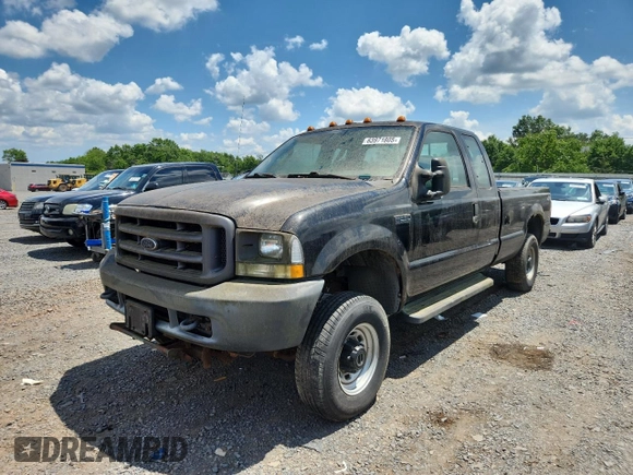 2004 Ford F-250 XL with VIN 1FTNX21L64EA61870, listed as a Copart auction lot 63971805 with 202,804 mi miles and Clean title. Bid and sale history available at DreamBid. Image 1.