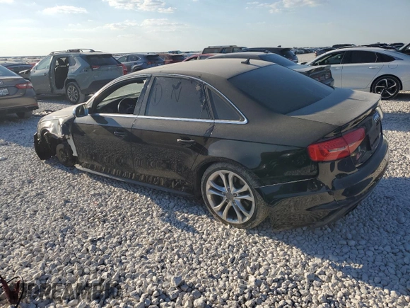 2015 Audi S4 Premium Plus with VIN WAUBGAFL2FA069302, listed as a Copart auction lot 71575294 with 104,664 mi miles and Salvage Title. Bid and sale history available at carsss.com. Image 2.
