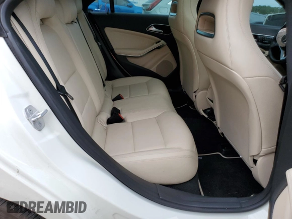 2014 Mercedes-Benz CLA 250 with VIN WDDSJ4GB3EN124980, listed as a Copart auction lot 57704585 with 86,643 mi miles and Salvage title. Bid and sale history available at DreamBid. Image 10.