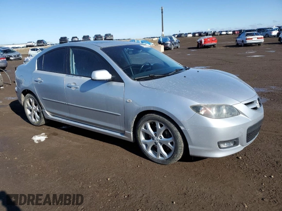 2007 Mazda 3 s Sport with VIN JM1BK323471616395, listed as a Copart auction lot 47838245 with 288,275 mi miles and Salvage Title. Bid and sale history available at carsss.com. Image 4.