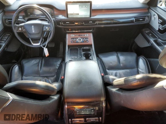 2020 Lincoln Aviator Reserve with VIN 5LM5J7XC7LGL30976, listed as a Copart auction lot 85981554 with 140,056 mi miles and Clean title. Bid and sale history available at DreamBid. Image 8.