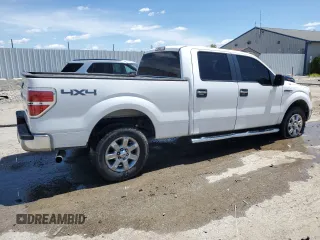 2013 Ford F-150 XL with VIN 1FTFW1EF8DFA22715, listed as a Copart auction lot 57919985 with 243,124 mi miles and Salvage title. Bid and sale history available at DreamBid. Image 3.