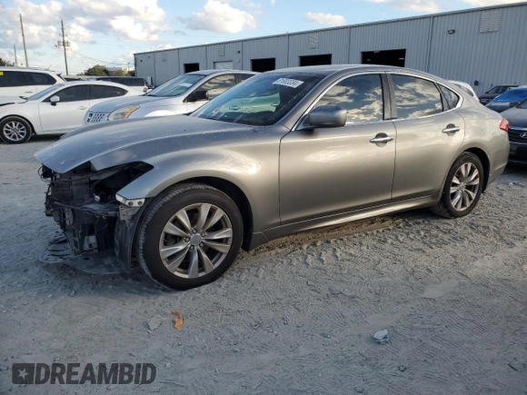 2011 Infiniti M37 with VIN JN1BY1AP4BM320066, listed as a Copart auction lot 81683334 with 145,230 mi miles and Salvage Title. Bid and sale history available at carsss.com. Image 1.