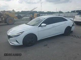 2021 Hyundai Elantra SEL z VIN 5NPLM4AG8MH007274, wystawiony jako Copart lot #54728395 z przebiegiem 28 556 mil mil oraz Szkoda całkowita • Salvage title. Historia ofert i sprzedaży dostępna na DreamBid. Obrazek 1.