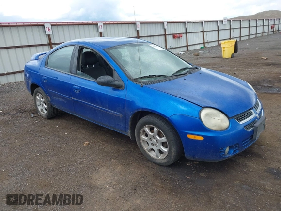 2004 Dodge Neon SXT z VIN 1B3ES56C74D528116, wystawiony jako IAAI lot #42239648 z przebiegiem 202 495 mil mil oraz . Historia ofert i sprzedaży dostępna na DreamBid. Obrazek 1.