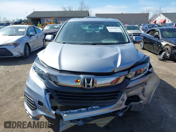 2022 Honda HR-V LX with VIN 3CZRU6H32NM736398, listed as a IAAI auction lot 41859975 with 17,573 mi miles. Bid and sale history available at carsss.com. Image 12.