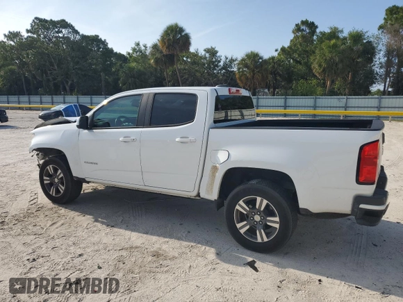 2018 Chevrolet Colorado 2WD Work Truck with VIN 1GCGSBEN2J1243040, listed as a Copart auction lot 56117175 with 115,793 mi miles and Salvage title. Bid and sale history available at DreamBid. Image 2.
